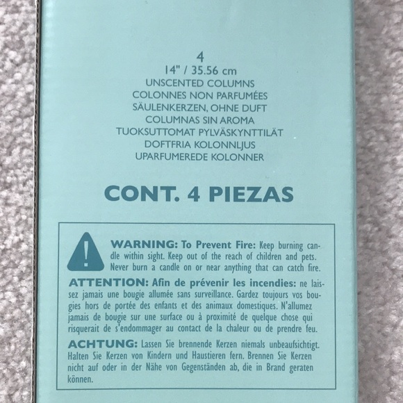 4 long candles - Picture 2 of 2